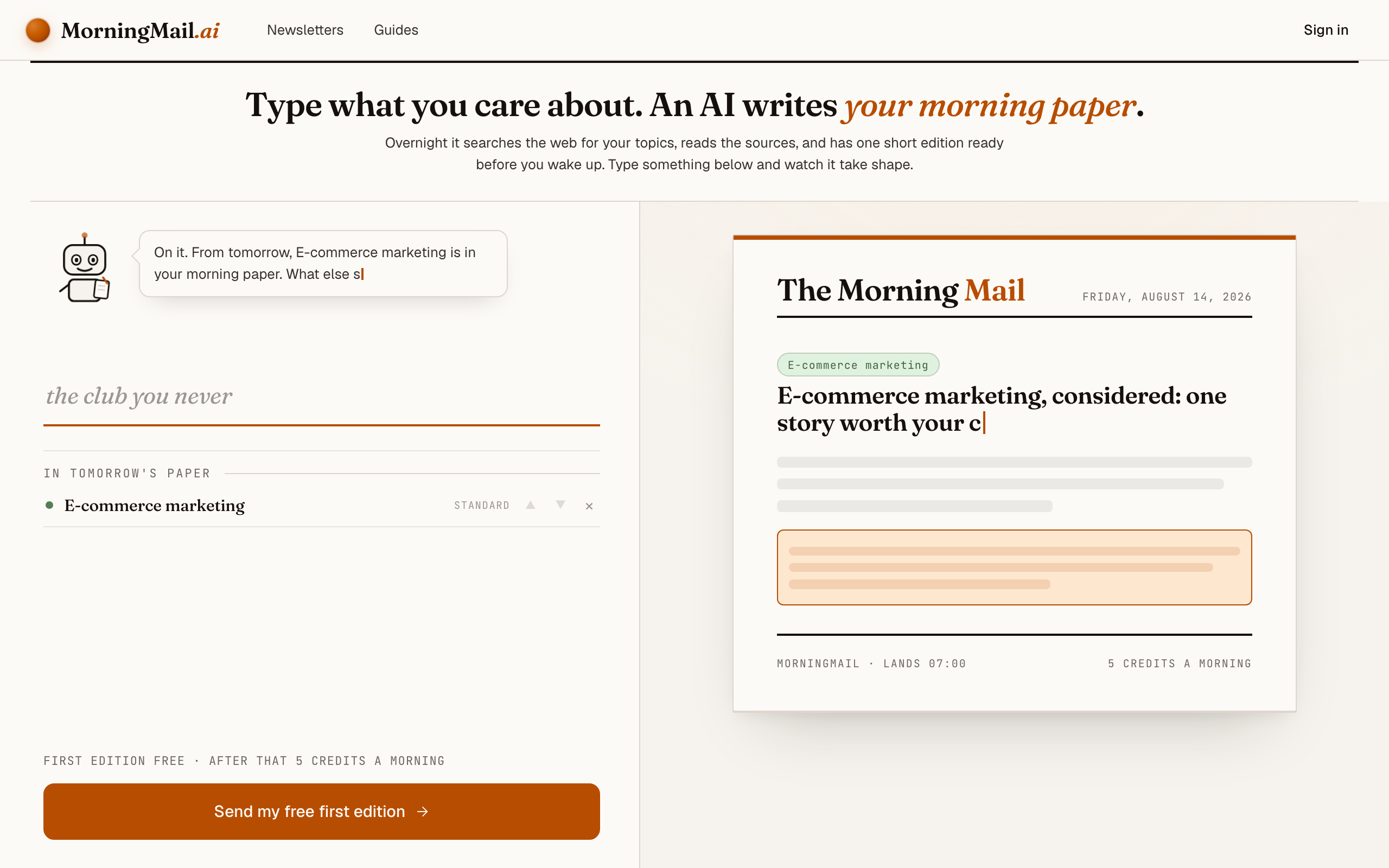 How to Get Daily Marketing News as an E-Commerce Founder — Without Losing Your Morning — E-commerce marketing · Industry brief